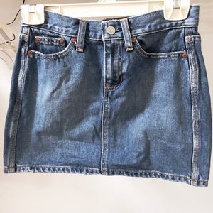 Gap Jean Mini Skirt